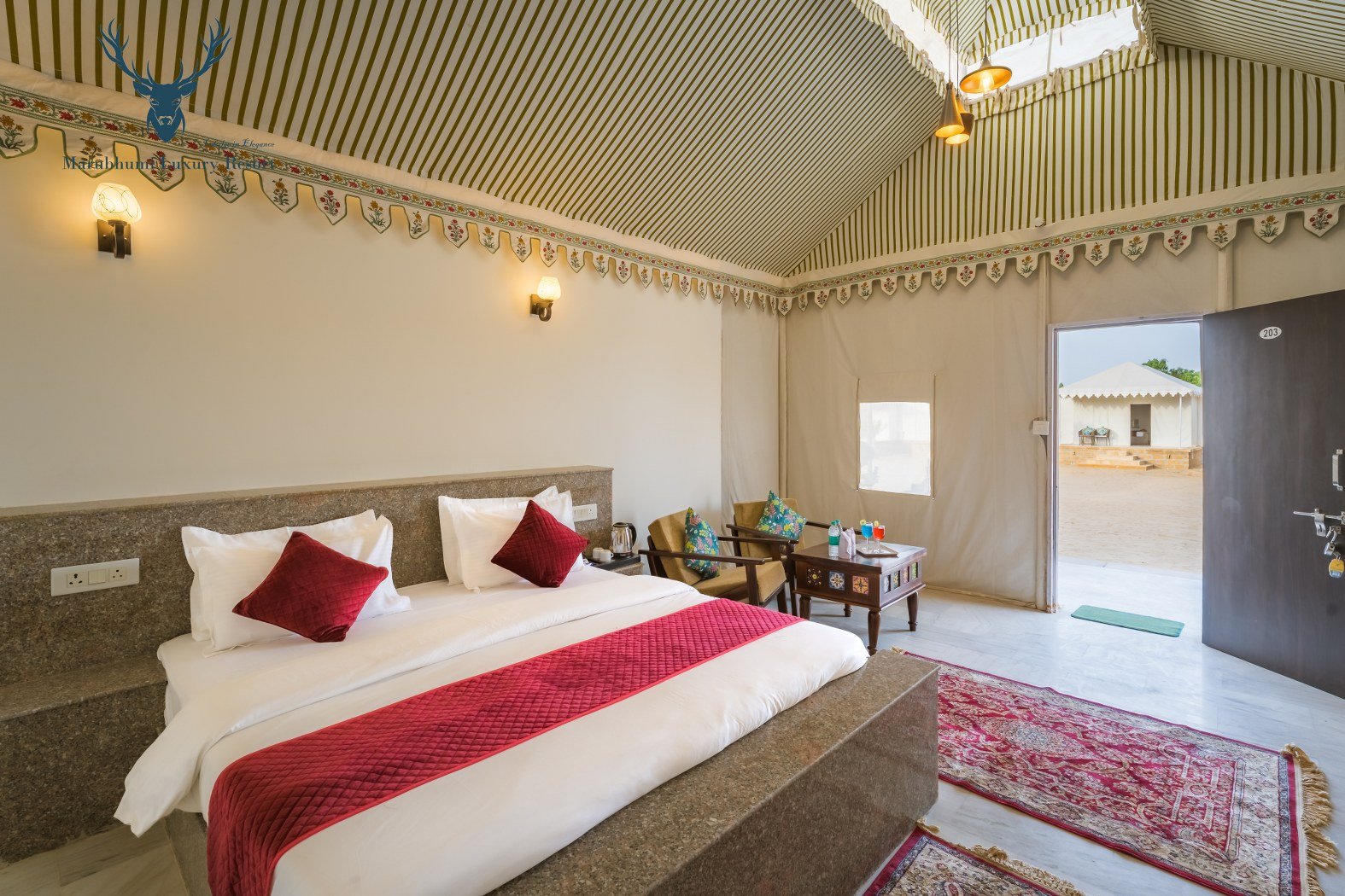 Luxury Tent at Marubhumi Luxury Resort